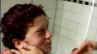 Brazil Fetish Films face slapping in bathroon 6