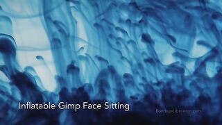 Bondage Liberation - Elise Graves - Inflatable Gimp Face Sitting - Femdom
