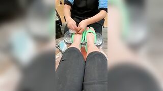Findomchristine 29-11-2019 7 minute pedicure video