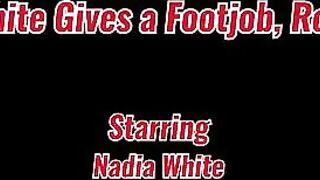 Fucked Feet - Nadia White Gives a Footjob, Round Two