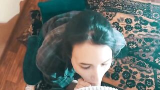 MikeGSparda in 017 She could not help Laughing ⁄ Blowjob from Girlfriend ⁄ POV 4K Blowjob