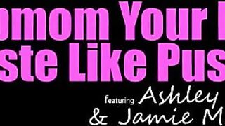 Nubiles-Porn - MomsTeachSex presents Ashley Lane & Jamie Michelle - Stepmom Your Lips Taste Like Pussy – 03.11.2021