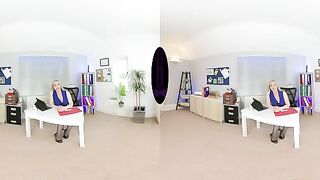 The English Mansion - Miss Eve Harper - Office Peeper Shamed - VR
